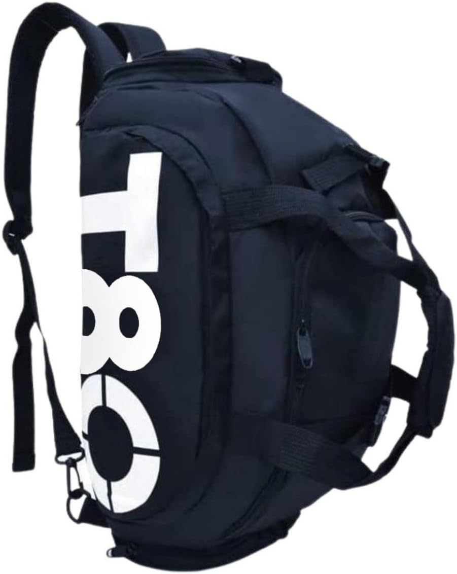 Bolsa Academia Mochila Esportiva Viagem Fitness Para Tênis (Preta)