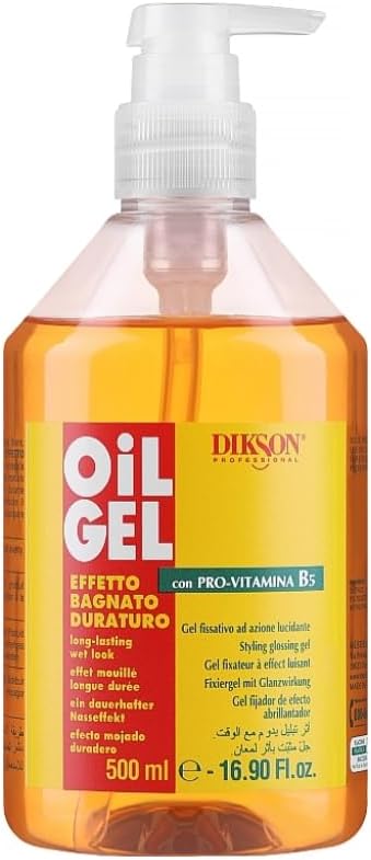 Professional Hair Gel for Men with Wet Effect 500 ml for Hairdressing