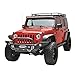 EAG Front Bumper with Winch Plate Fit for 07-18 Wrangler JK Offroad