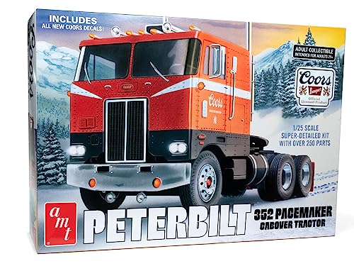 Maquette AMT Peterbilt 352 Pacemaker COE 1:25 camion américain miniature