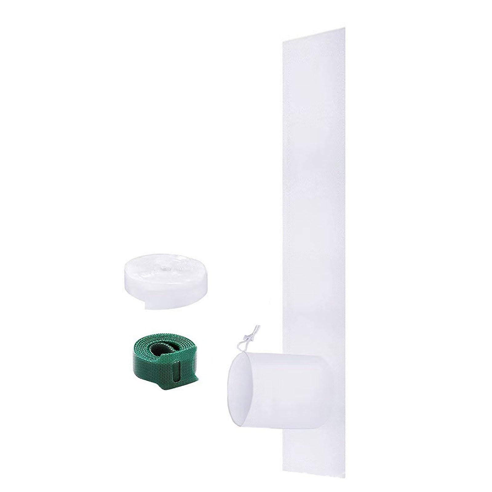 HGENAHGTF Air Window Seal Set Flexible Fabric Cloth for Portable AC & Dryers, Energy-Saving Thermal Insulation Air Conditioning Window Seal Set