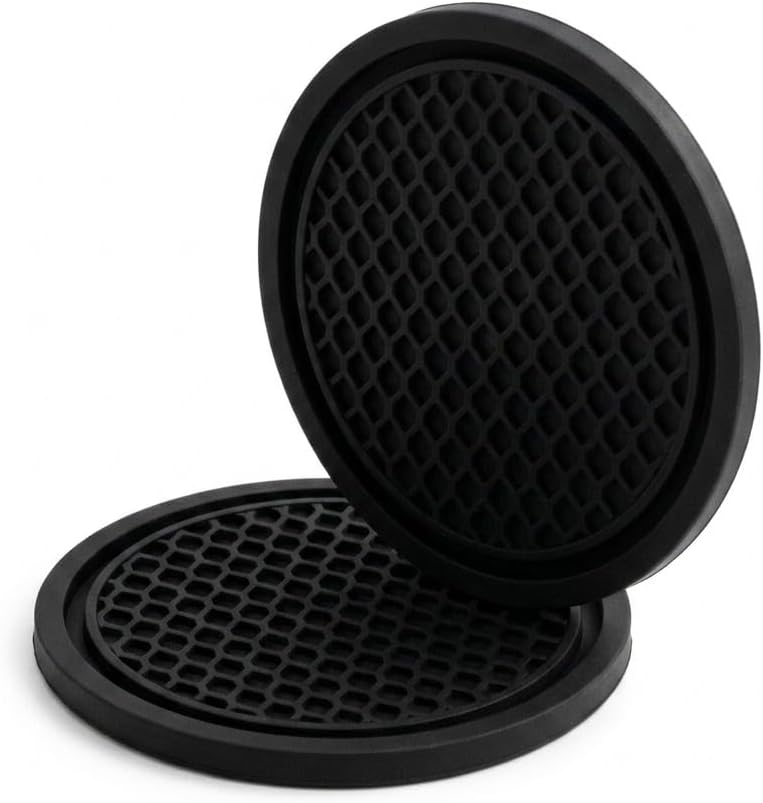 2 Pcs Silicone Car Coasters Anti Slip for Nissan Serena 1991–2025 2026 C28