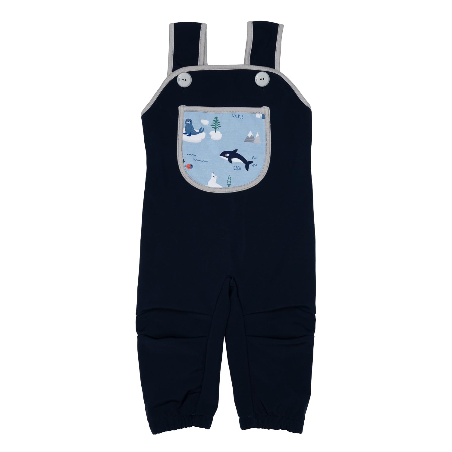 Softshell-Latzhose für Kinder - Matschhose mit Microfleece 80-110
