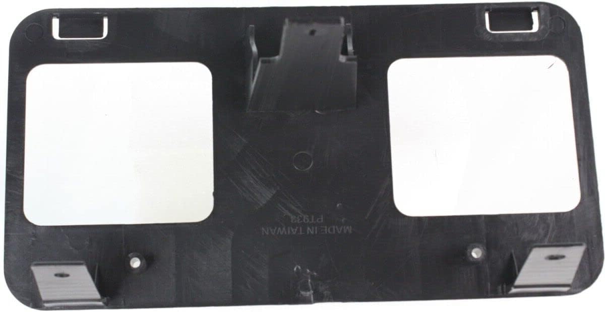 Front License Plate Frame Tag Holder Black Textured for 1999 00 01 02 03 2004 Ford Lightduty and Heritage, Fits All Lightduty Crew Cab Models and All Harley Davidson Models 1L3Z17A385AAA FO1068119