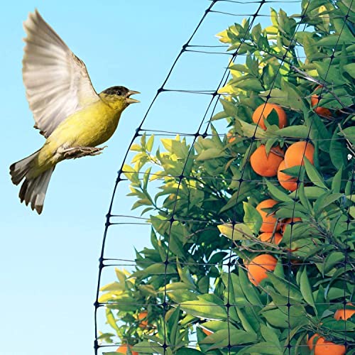 Image of Feitore Deer Fence Netting, 7 x 100 Feet Anti Bird Deer Protection Net Reusable Protective Garden Netting for Plants Fruit Trees Vegetables Against Birds and Other Animals