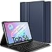 Produktbild ELTD Tastatur Hülle für Samsung Galaxy Tab S6 10.5 (Deutsches QWERTZ), Ständer Hülle mit magnetisch Abnehmbarer Kabellose Tastatur für Samsung Galaxy Tab S6 SM-T860/T865 10.5 Zoll 2019 (Blau)