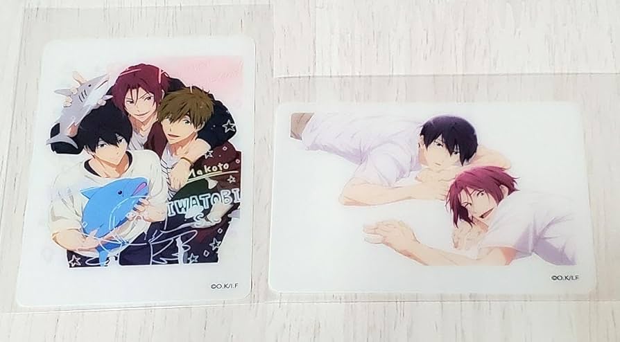 Free!橘真琴七瀬遙ペアチケ台紙韓国