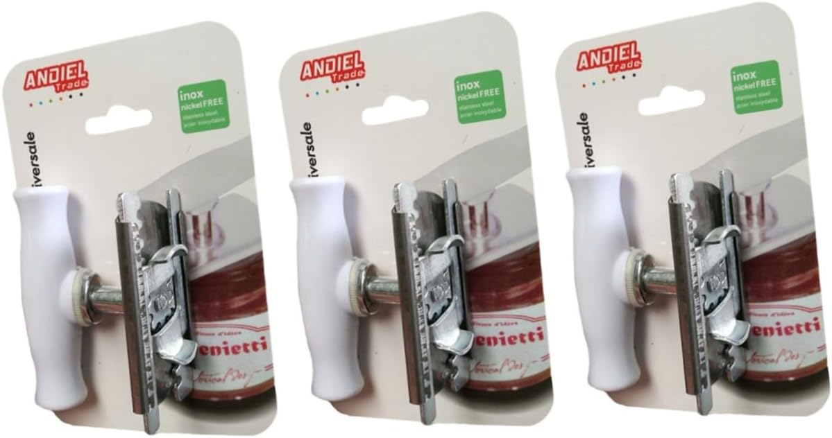 3 Pcs Touch Open Lid Can Opener Stainless Steel Jar Opener Can Lid Lifter Multi-function for Kitchen Restaurant