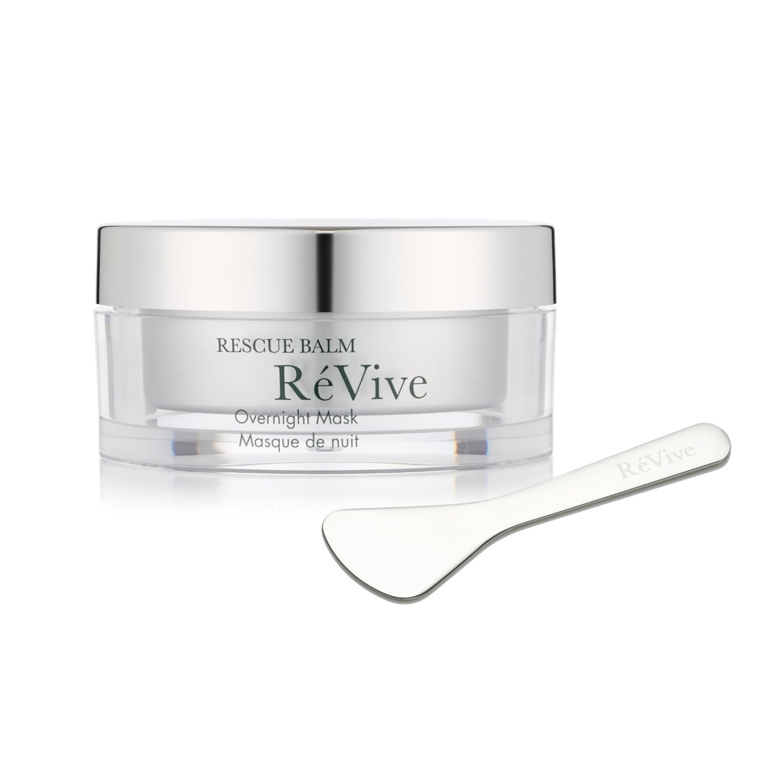 RéVive Rescue Balm Overnight Face Mask - Nourishing Facial Mask to Help Visibly Improve Signs of Stress & Restore Skin Vitality - Made with Peptides, Shea Butter & Aloe Vera to Soothe Skin (2.5 oz)