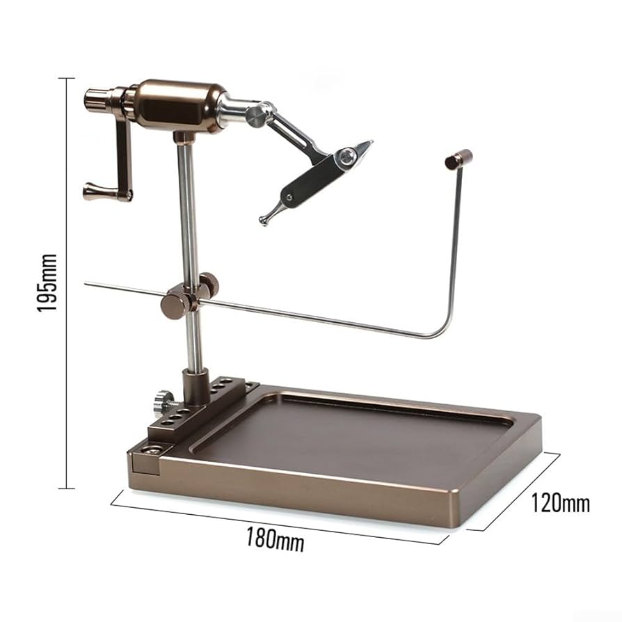 タイイングバイス フライタイイングバイス フィッシングフック ロータリー