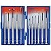 Price comparison product image Draper 11 Piece Precision Screwdriver Set | Carbon Steel | DIY and Professional Kit | Plain Slot | Cross Slot | Swivel Tops | Tweezers | Plastic Case | 15631