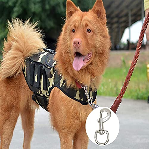 3.5 Inch Swivel Hooks Metal Spring Hooks For Keychain, Linking Chains, Ropes 6 Pcs #TOP5