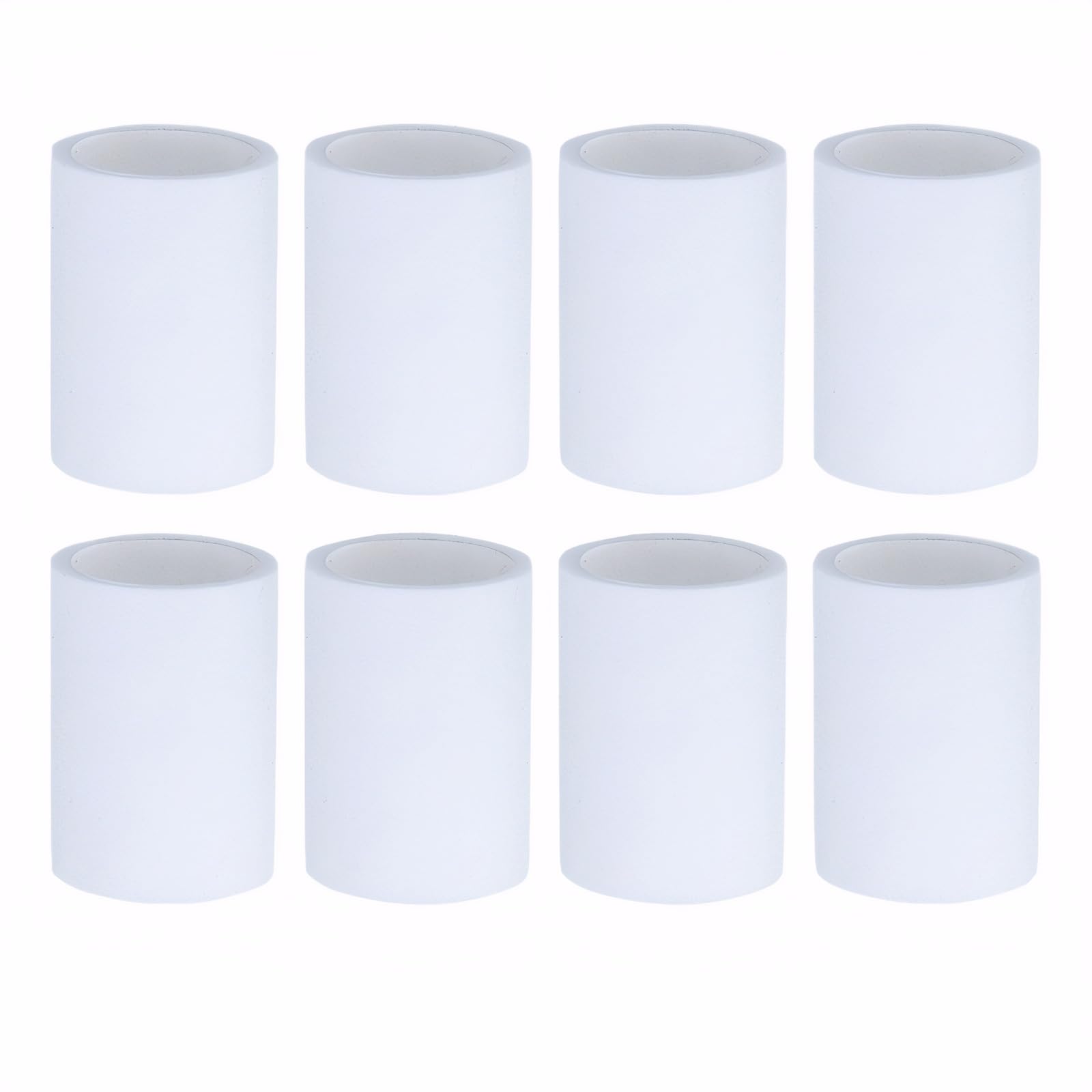 YYKBZ 8 Pcs Faucet Water Filter Replacement Cartridges PP Cotton Sink Filters Remove Chlorine Fluoride Heavy Metals Improves