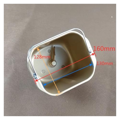 Eimerförmige Schüssel mit großem Fassungsvermögen, geeignet for Brotbackautomaten, kompatibel Redmond RBM-1908 und RBM-1912