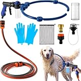 Haooryx Hundewaschschlauch-Anhang blau schwarz