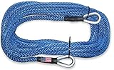 BILLET4X4 U.S. Made 5/16 inch x 50 ft. AMSTEEL Blue Winch Rope Extension (13,700lb Strength) (4X4 Vehicle Recovery)