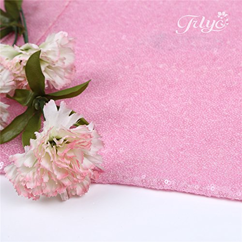 Trlyc 4Ft7Ft Blush Pink Sequin Photo Backdrop For Wedding And Party #TOP5