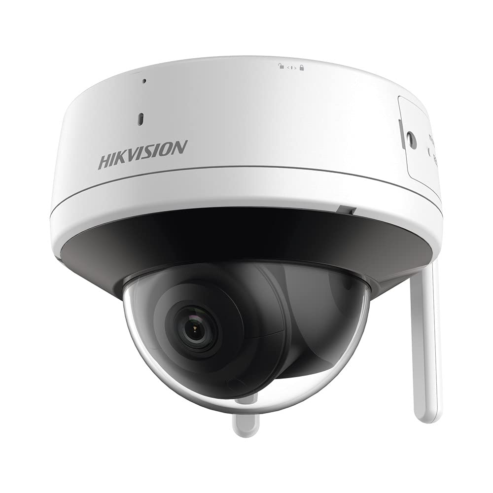 Hikvision IP 4 Megapixel dome / 2.8 mm lens / 30 MTS IR / Outdoor IP66 / Wi-Fi / WDR 120 dB / Supports Micro SD / H.265+ / Interbuilt microphone and speaker