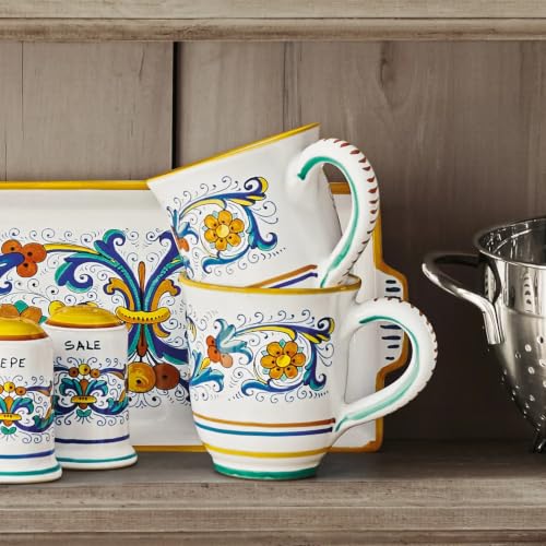 Mug Cerámico Pintado a Mano Sur La Table 16 oz miniatura 3