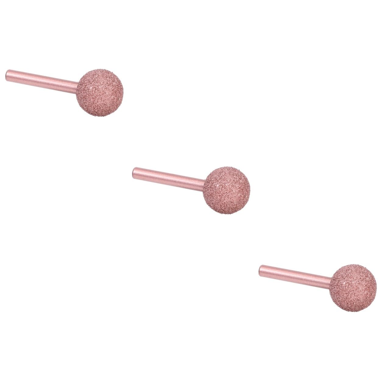 Zerodeko 3 Pezzi Testa Levigatura per Pneumatici Ruota Buffing per Riparazione Compatibile con Utensili Pneumatici Strumento Professionale per Riparazione Worn Out
