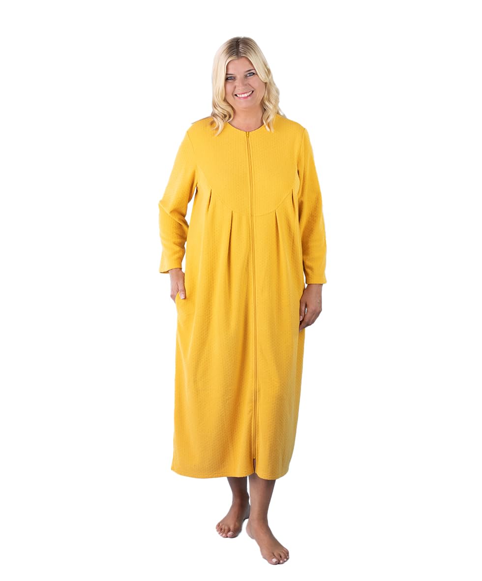 Healthy Living Direct Long Sleeve Velour Kaftan