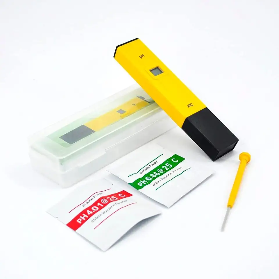 Medidor De Ph Da Água Visor Digital Preciso E Fácil De Usar ATC Para Uso Doméstico E Comercial Hidroponia Água Potável Aquários Piscinas Spa Poço Artesiano