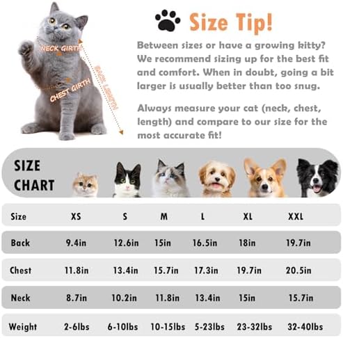 Jnancun Cat Sweater Turtleneck Knitted Sleeveless Cat Clothes Warm Winter Kitten Clothes Outfits for Cats or Small Dogs in Cold Season (Grey, Large) - 1