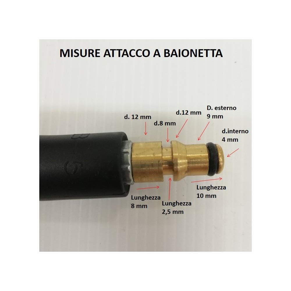 A.R. ANNOVI REVERBERI Tubo IDROPULITRICE 6 MT Accessori RICAMBI PROLUNGA AR BLUE41562