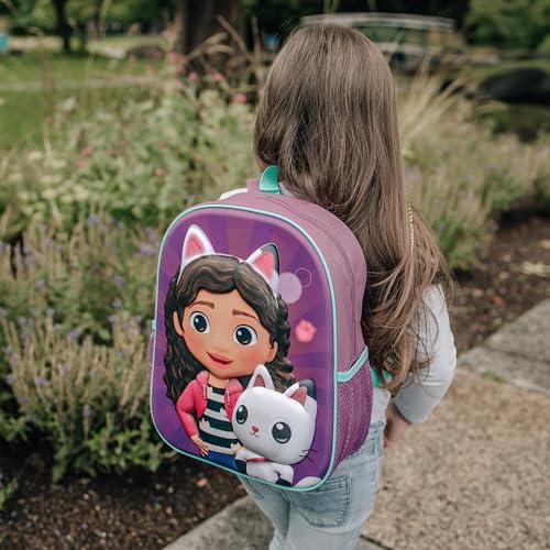 Undercover Unisex Kinder 3D Rucksack, Fliederfarben