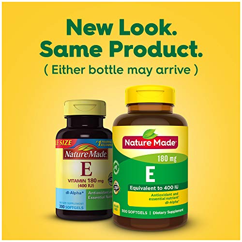 Nature Made 1882 Vitamin E 180 Mg (400 Iu) Dl-Alpha, Dietary Supplement thumb #10