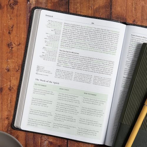 Image of CSB Connecting Scripture New Testament, Black Genuine Leather: A Study Bible of Biblical Allusions and Quotations