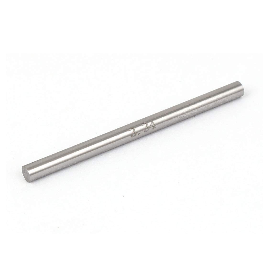 Aexit 3.34mm Dia +/-0.001mm Tolerance Tungsten Carbide Cylindrical Pin Gage Gauge (3ddc4c807ee501759cefef9337e51c31)