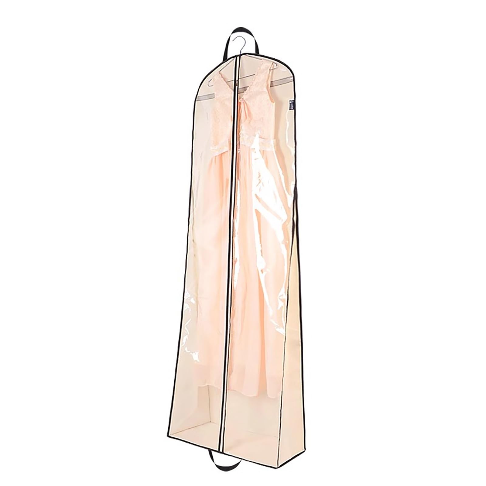 Garment Bags， Wedding Dress Bag, Handle Design, Suitable for Bridal Evening Gown, Suit Jacket(180 * 60 * 25cm/71 * 24 * 10in)