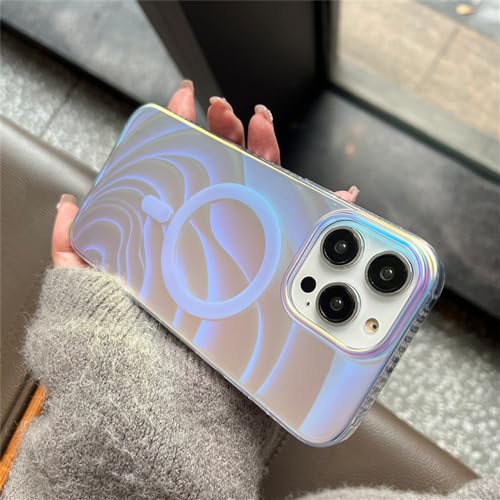 Coque magnétique colorée dégradée iPhone 14 Pro pour un style urbain