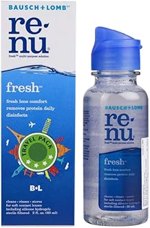 Bausch & Lomb Renu Fresh Multi-Purpose 60ml Contact Lens Solution (Pack of 1)