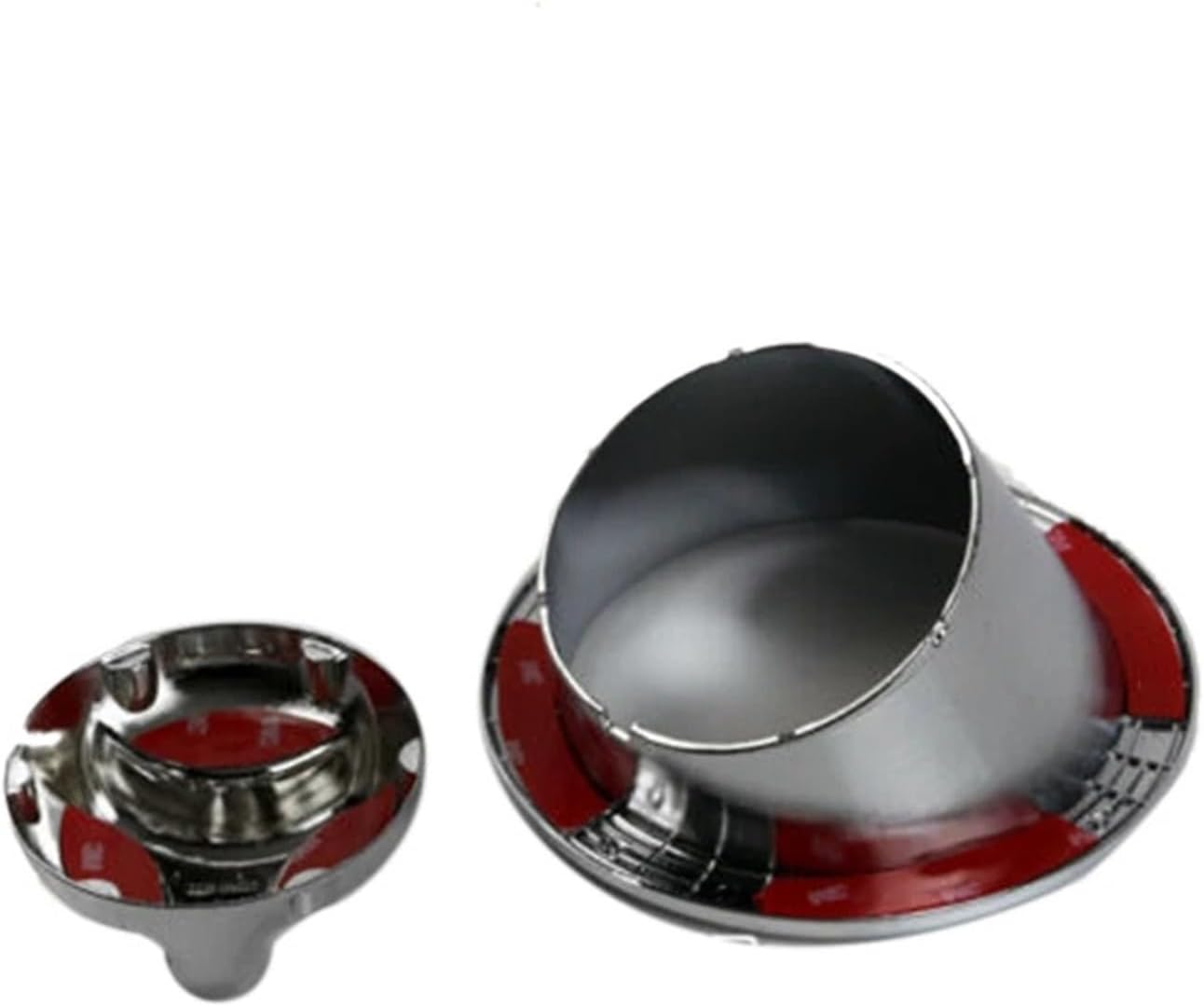 Car Gas Tank Cover Fuel Door Bezel Cap Moulding Trim Compatible For Hummer H2 2003-2009