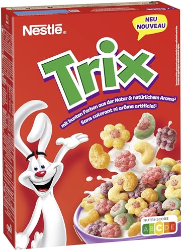 Nestlé Trix Cerealien, 6 Fruchtformen - 1 leckerer Fruchtgeschmack, mit Vitaminen & Mineralstoffen, 1er Pack (1 x 300g)