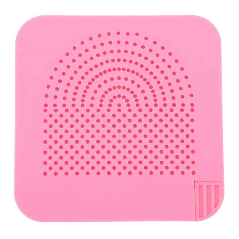 Rersduyt Paper Quilling Board Quilling Knitting Board Quilling Tool Quilling Grid Board Husking Board with Pins Pink