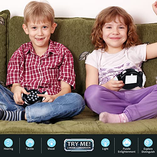 Educational Brain Teaser Memory Game,15 Key Handheld Memory Game With Light & Sound,2 Gaming Mode Electric Point Brainy Game For Adult & Kid,Brain Challenge For Boys & Girls Ages 3+ #TOP5