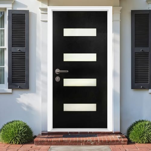 Rovibek Fiberglass Front Door, 36x80 Inch Exterior Door with...