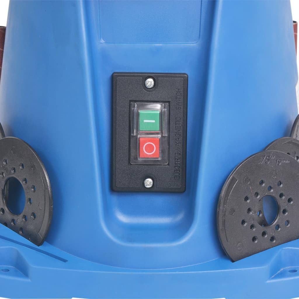 vidaXL Levigatrice a Mandrino Oscillante 450 W Blu Lucidatrice Sabbiatrice