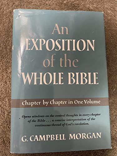 Exposition of the Whole Bible 0800700880 Book Cover