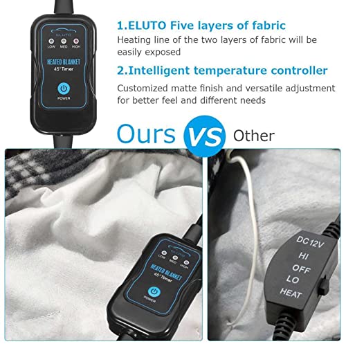 12v Coperta Termica Elettrica 150 * 110 cm 12v