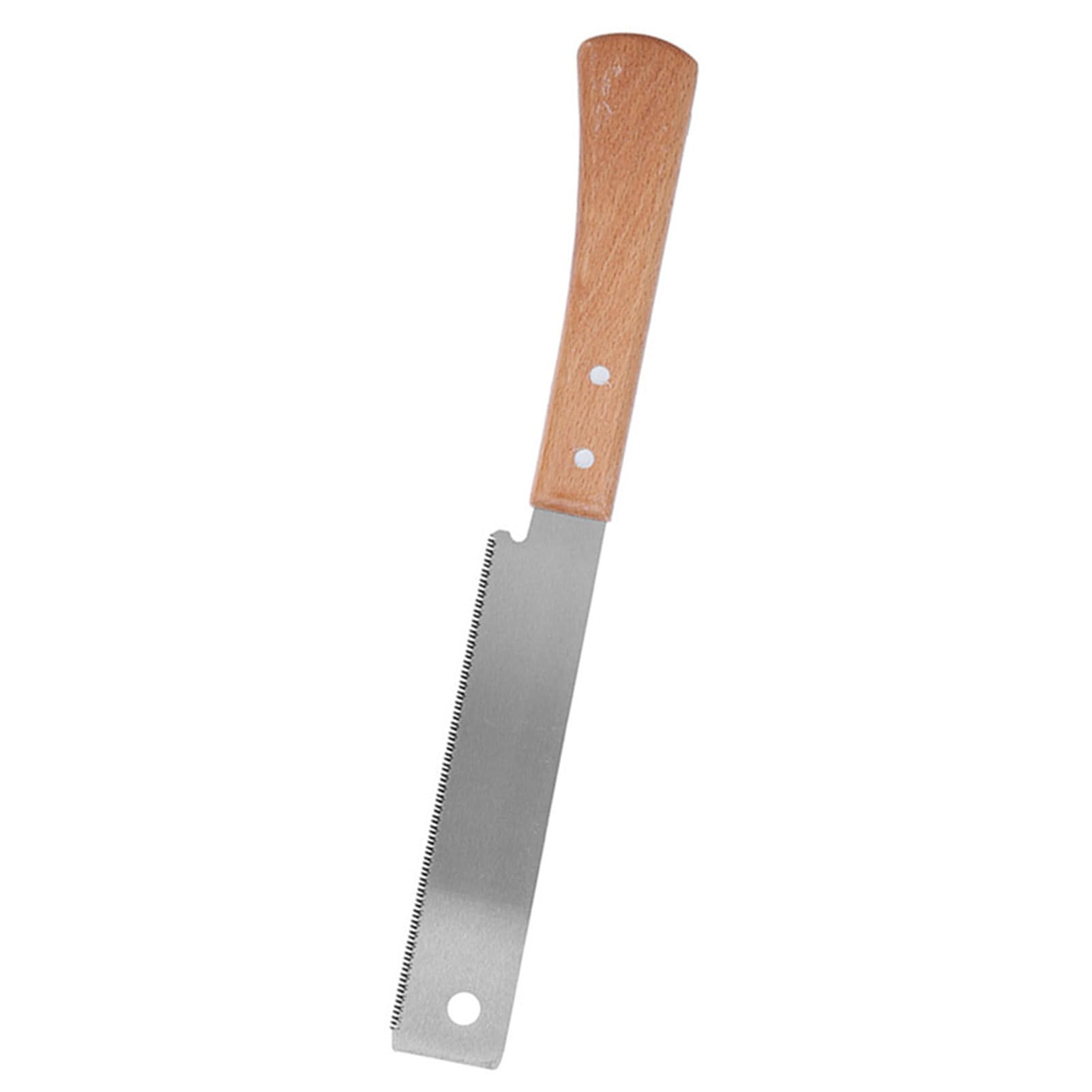 FTVOGUE Sierra de Mano Pequeña con de Madera, Herramienta de Corte Al Ras de 12 Pulgadas, Acero con Alto Contenido de Carbono SK5 para Carpintería Fina, Poda de Jardín y Proyectos de
