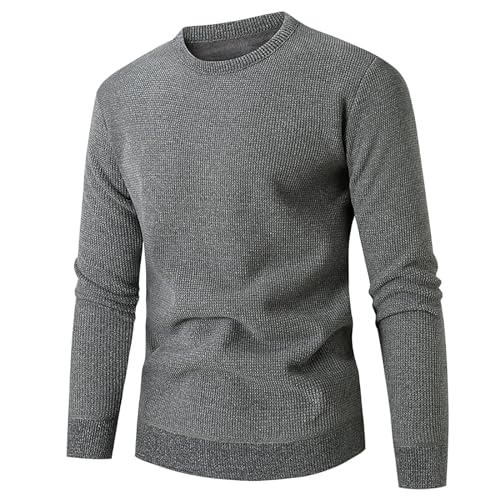Long Sleeve Raglan Sweaters Up Soild Color Sweater Warm Casual SWweater Top Long Sleeve Raglan Sweaters (Grey, XXL)