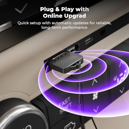 Image of Zebronics 2-in-1 Wireless CarPlay Adapter, Converts Wired Android Auto & CarPlay to Wireless, USB-A & Type-C Converter, BT v5.2, Dual Band Wi-Fi, Fast Boot, Plug & Play (Drivecast 02)
