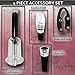 Sippin'It Wine Opener - Best Gift for Wine Lovers - Plus Wine Stopper, Wine Aerator Pourer & Foil Cutter