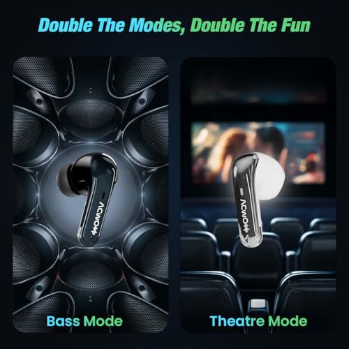 ACwO Dwots Fire ANC|India's First 4 in Ear Buds in 1 Case with ANC|70Hrs Battery|ANC&Transparency Mode|Bass&Theatre Modes|4 Mics Ai-Enc for Clear Calls|3D Spatial Audio(Eclipse White) 9 512g