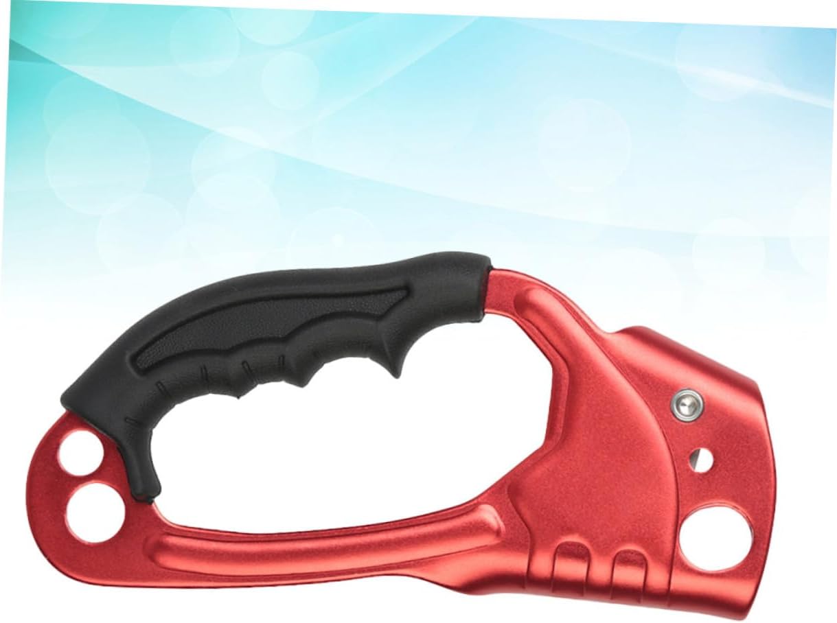 Yardwe Right-Handed Climbing Handheld Riser Clamp 8-12mm Diameter Rope Mountaineering Equipment Ergonomic Design for Safety
