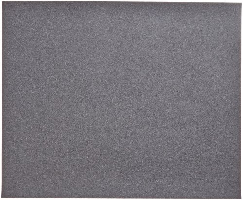 Norton T461 Tufbak Abrasive Sheet, Paper Backing, Silicon Carbide, Waterproof, Grit P180 (Pack of 10)